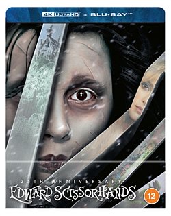 Edward Scissorhands 1990 Blu-ray / 4K Ultra HD + Blu-ray (35th Anniversary Steelbook) - Volume.ro