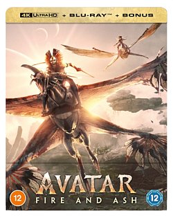 Avatar: Fire and Ash 2025 Blu-ray / 4K Ultra HD + Blu-ray (Steelbook) - Volume.ro