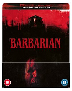 Barbarian 2022 Blu-ray / 4K Ultra HD + Blu-ray (Limited Edition Steelbook) - Volume.ro