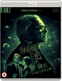 The Thousand Eyes of Dr. Mabuse - The Masters of Cinema Series 1960 Blu-ray / Limited Edition O-Card Slipcase - Volume.ro