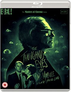The Thousand Eyes of Dr. Mabuse - The Masters of Cinema Series 1960 Blu-ray / Limited Edition O-Card Slipcase