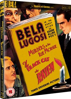 Murders in the Rue Morgue/The Black Cat/The Raven - The Masters 1935 Blu-ray / Limited Edition O-Card Slipcase + Collector's Booklet - Volume.ro