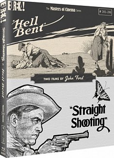 Straight Shooting/Hell Bent - The Masters of Cinema Series 1918 Blu-ray / Limited Edition O-Card Slipcase + Collector's Booklet