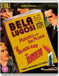 Murders in the Rue Morgue/The Black Cat/The Raven - The Masters 1935 Blu-ray