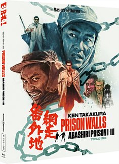 Prison Walls: Abashiri Prison 1-3 - The Masters of Cinema Series 1965 Blu-ray / Restored