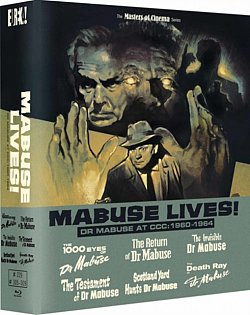 Mabuse Lives! - The Masters of Cinema Series 1964 Blu-ray / Box Set with Book (Restored Limited Edition) - Volume.ro