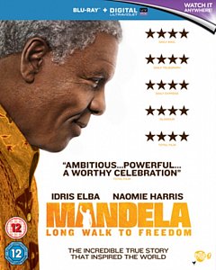Mandela: Long Walk to Freedom 2013 Blu-ray / with UltraViolet Copy