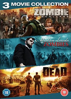 Zombie Triple: Zombie Apocalypse/Abraham Lincoln Vs Zombies/... 2012 DVD / Box Set