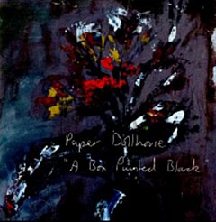 Paper Dollhouse - A Box Painted Black