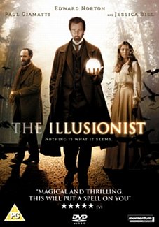 The Illusionist 2006 DVD