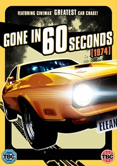 Gone in 60 Seconds 1974 DVD