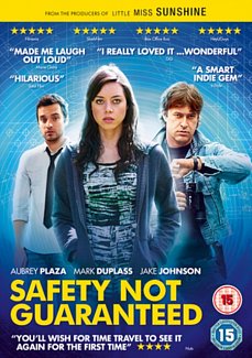Safety Not Guaranteed 2012 DVD