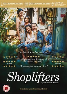 Shoplifters 2018 DVD