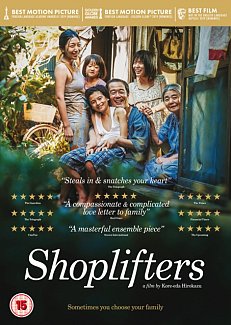 Shoplifters 2018 DVD