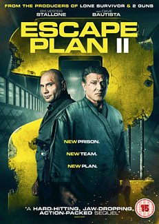 Escape Plan 2 2018 DVD