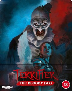 Terrifier: The Bloody Duo 2022 Blu-ray / 4K Ultra HD + Blu-ray (Limited Edition Steelbook) - Volume.ro