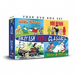 British Kids Classics: Mr Benn/King Rollo/Towser/Victor and Maria  DVD / Gift Set - Volume.ro