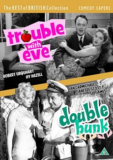 Comedy Capers: Trouble With Eve/Double Bunk 1961 DVD
