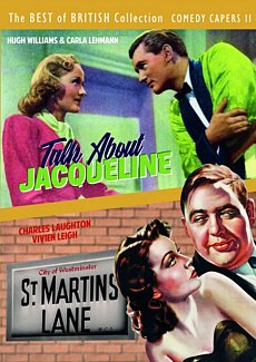 Comedy Capers #2: St. Martin's Lane/Talk About Jacqueline 1942 DVD