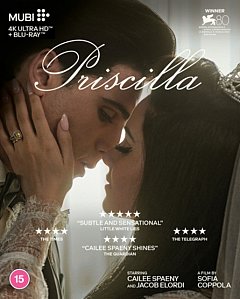 Priscilla 2023 Blu-ray / 4K Ultra HD + Blu-ray