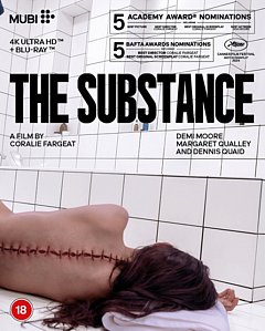 The Substance 2024 Blu-ray / 4K Ultra HD + Blu-ray