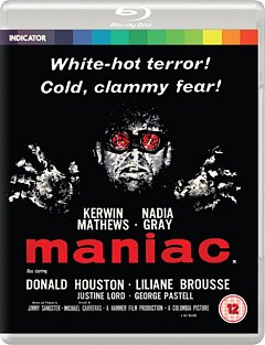 Maniac 1963 Blu-ray