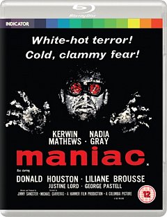 Maniac 1963 Blu-ray
