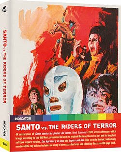 Santo Vs the Riders of Terror 1970 Blu-ray / with Book (Restored Limited Edition) - Volume.ro