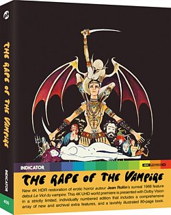 The Rape of the Vampire 1968 Blu-ray / 4K Ultra HD (Limited Edition with Book) - Volume.ro