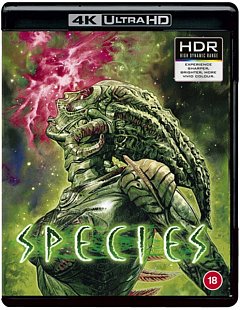 Species 1995 Blu-ray / 4K Ultra HD + Blu-ray
