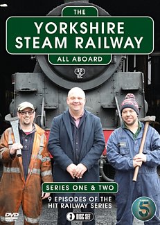 The Yorkshire Steam Railway: Series 1-2 2019 DVD / Box Set