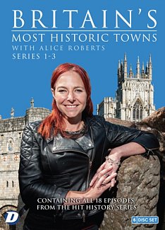 Britain's Most Historic Towns With Alice Roberts: Series 1-3 2020 DVD / Box Set