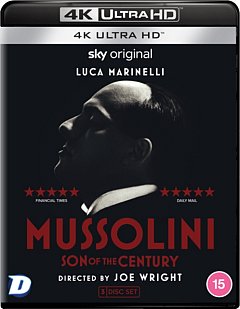 Mussolini: Son of the Century 2025 Blu-ray / 4K Ultra HD (Box Set)