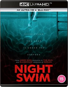 Night Swim 2024 Blu-ray / 4K Ultra HD + Blu-ray