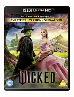 Wicked 2024 Blu-ray / 4K Ultra HD + Blu-ray