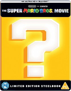 The Super Mario Bros. Movie 2023 Blu-ray / 4K Ultra HD + Blu-ray (Limited Edition Steelbook) - Volume.ro