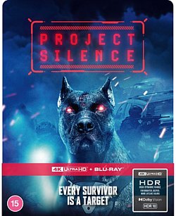 Project Silence 2023 Blu-ray / 4K Ultra HD + Blu-ray (Limited Edition Steelbook) - Volume.ro
