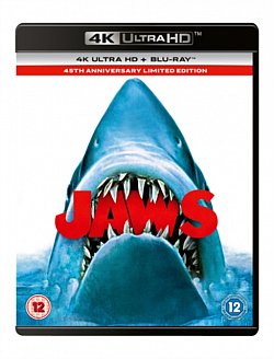 Jaws 1975 Blu-ray / 4K Ultra HD + Blu-ray (45th Anniversary Limited Edition) - Volume.ro