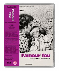 L'amour Fou 1969 Blu-ray / Restored (Limited Edition)