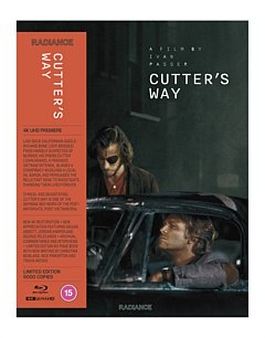 Cutter's Way 1981 Blu-ray / 4K Ultra HD + Blu-ray + Book (Limited Edition)