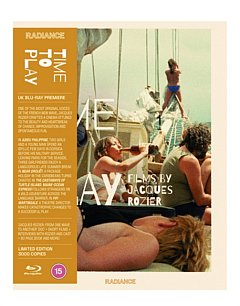 Time to Play: Films By Jacques Rozier 2001 Blu-ray / Box Set with Book (Restored Limited Edition)