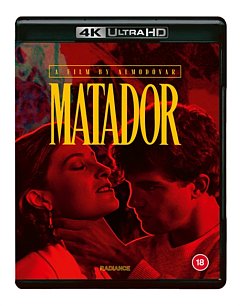 Matador 1986 Blu-ray / 4K Ultra HD + Blu-ray (Restored)
