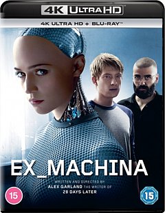 Ex Machina 2014 Blu-ray / 4K Ultra HD + Blu-ray