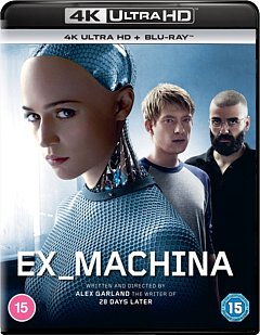 Ex Machina 2014 Blu-ray / 4K Ultra HD + Blu-ray