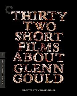 Thirty Two Short Films About Glenn Gould - Criterion Collection 1993 Blu-ray / Restored - Volume.ro
