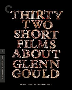Thirty Two Short Films About Glenn Gould - Criterion Collection 1993 Blu-ray / Restored - Volume.ro