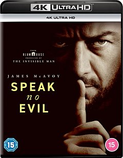 Speak No Evil 2024 Blu-ray / 4K Ultra HD