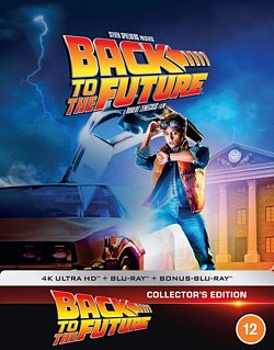 Back to the Future 1985 Blu-ray / 4K Ultra HD + Blu-ray (Collector's Edition Steelbook) - Volume.ro