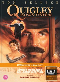 Quigley Down Under 1990 Blu-ray / 4K Ultra HD + Blu-ray (Collector's Limited Edition Mediabook)