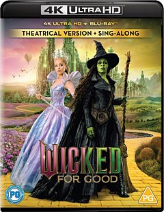 Wicked: For Good 2025 Blu-ray / 4K Ultra HD + Blu-ray